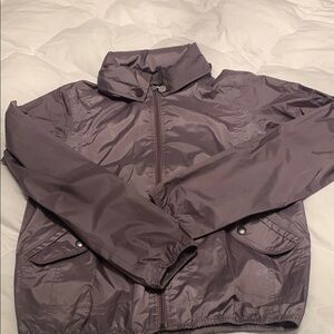 Agile Purple Windbreaker Jacket
